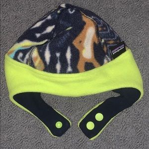 Patagonia snow winter cap/ hat. size 6-12 months